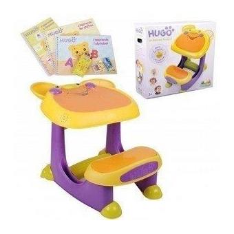 Bureau Table Plastique Hugo Bureau Pupitre Bebe Et Enfant Parlant Et Sonore Bureaux Enfant Et Accessoires Achat Prix Fnac