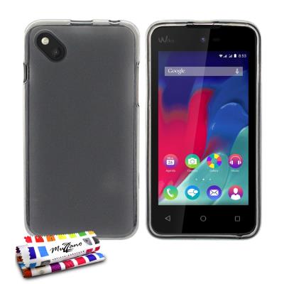 Coque Souple Ultra-Slim Le Glossy Hybrid Gris pour WIKO SUNSET 2
