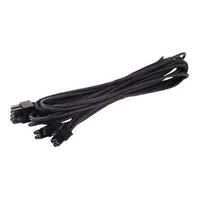 SilverStone PP06B-EPS55 - Câble d'alimentation - 8 broches EPS12V (4+4) (F) - 55 cm - noir