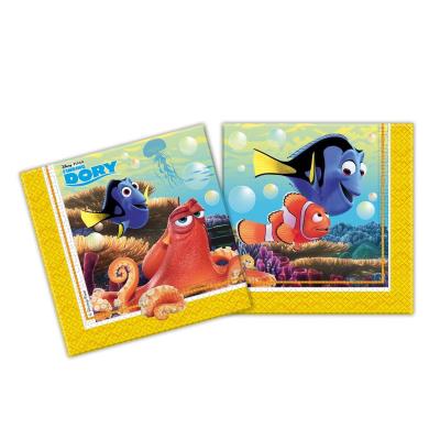 Serviettes Le Monde de Dory x 20 Procos