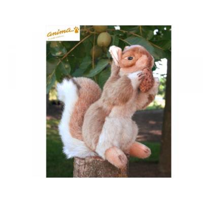 Peluche Ecureuil dresssé 23 cm