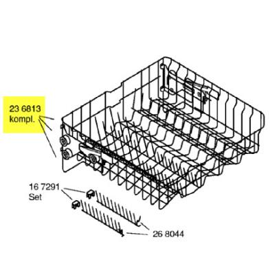 PANIER SUPERIEUR DE LAVE VAISSELLE