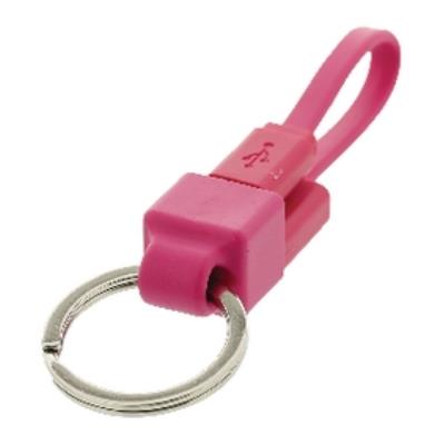 Câble adaptateur usb 2.0 a mâle - micro b mâle 0.10 m rose valueline