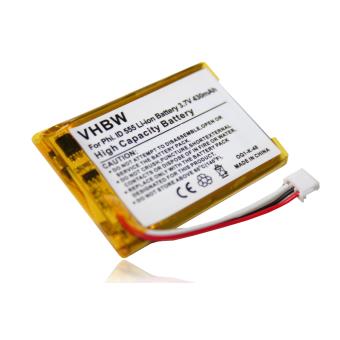Batterie De Rechange Pour Téléphone Fixe Sans Fil Grundig Scenos, Scenos D, Scenos A - 500mAh, 3.7V, Li-ION - 5