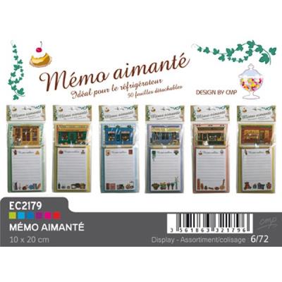 Memo boutique magnetique