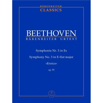 Partitions classique BARENREITER TASCHENPARTITUREN BEETHOVEN L.V. - SYMPHONIE N°3 EROICA ES-DUR OP.55 - CONDUCTEUR POCHE Format poche