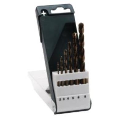 Bosch 2609255087 Set De 6 Forets à Métaux Rectifiés Hss-Co Din 338