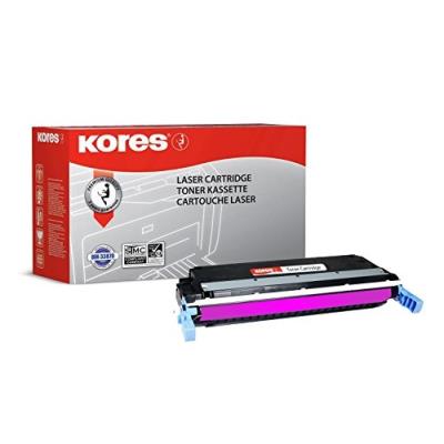 Kores lot de cartouches de toner pour modèle color laserjet 5500 5550 12000 pages (rouge) g1129rbr