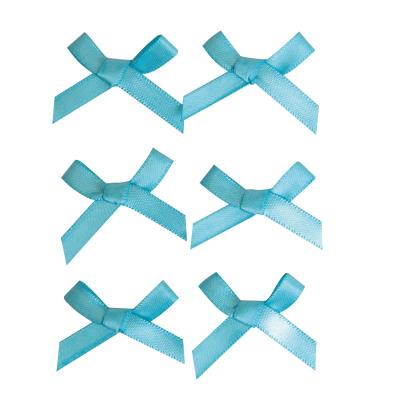 Noeuds en ruban - Bleu - 6 pièces