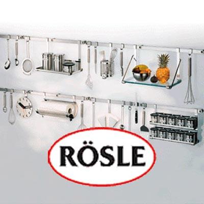 Rösle - Support mural simple acier inoxydable