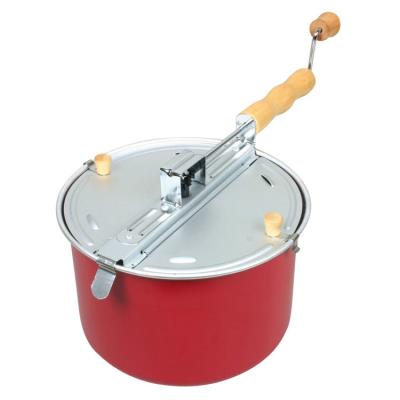 Casserole à popcorn 5l en aluminium avec gobelets 45x26x16cm
