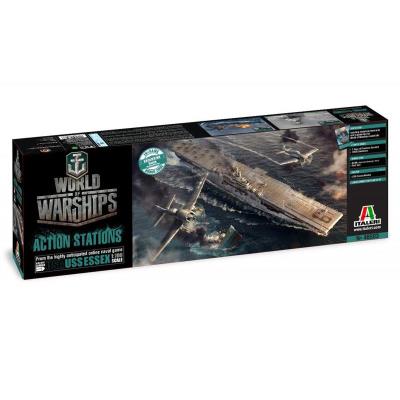 Maquette bateau World of Warships : USS Essex Italeri