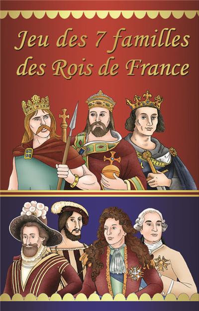 Jeu de 7 familles histoire de France