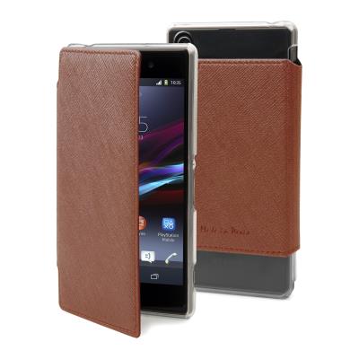 Mfx Made In Paris Xperia Z2 Crystal Folio Rouge Or
