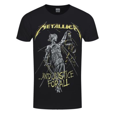 Metallica T-Shirt And Justice For All Tracks Homme NoirM