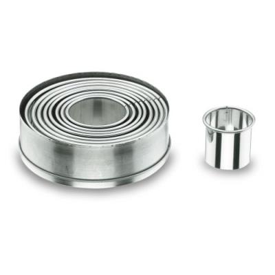 LACOR Découpoir rond uni de 9 emporte pièces Inox - vue 1