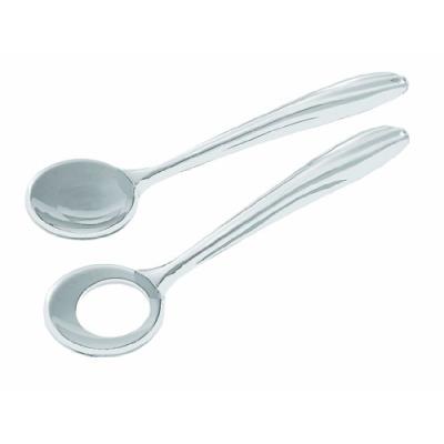 Guzzini 20150000 couverts à salade transparent 28 cm