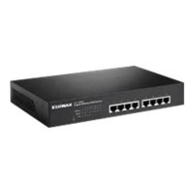 Edimax GS-1008PH - switch - 8 poorten