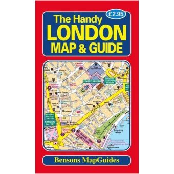 The Handy London Map And Guide Bensons Mapguides - Broché - Bensons ...