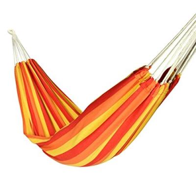 10t vanadina double hamac en coton avec kit de fixation orange 180 kg