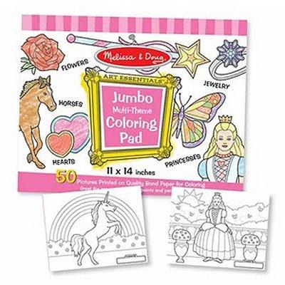 Melissa and Doug - Cahier de coloriage géant - Rose