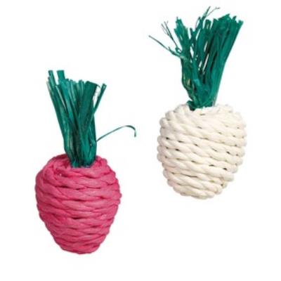 Radis, En Paille, 8 Cm, 2 Pcs - Mon Animalerie