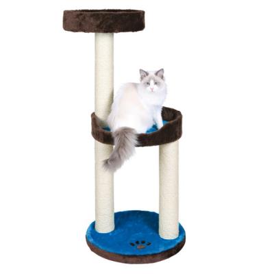 Arbre À Chat Lugo, 103 Cm, Brun/Turquoise - 43870 - Mon Animalerie