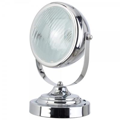 Lampe phare chrome