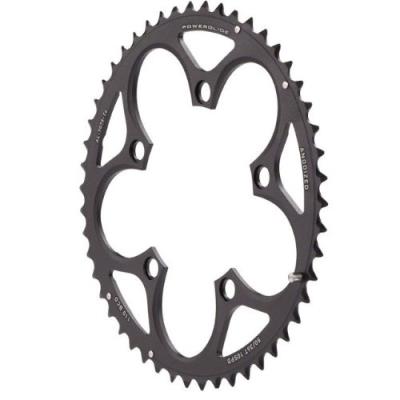 Sram chainring road 50t 5 bolt 110mm bcd alum (50-34) 4mm black [misc.]