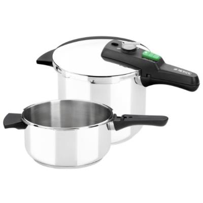 Monix quick lot de 2 autocuiseurs rapides 4 et 6 l