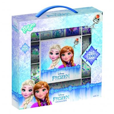 stickerset Disney Frozen 12 rouleaux + livret