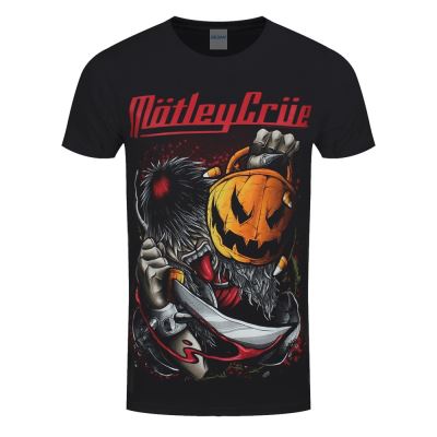 Motley Crue T-Shirt Halloween Homme Noir - Taille M