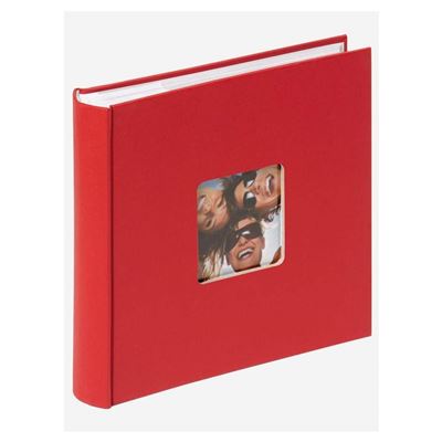 walther design ME-109-R Fun Memo-Album pour insérer des photos pour insérer des photos , Pappe, bleu, 200 photos, 11,5 x 15,5 cm