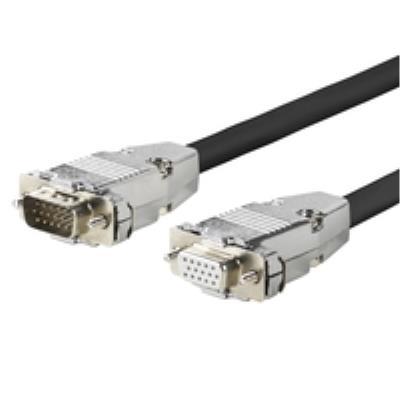Pro vga cable m - f 1 meter metal housing. profusion provgafm1