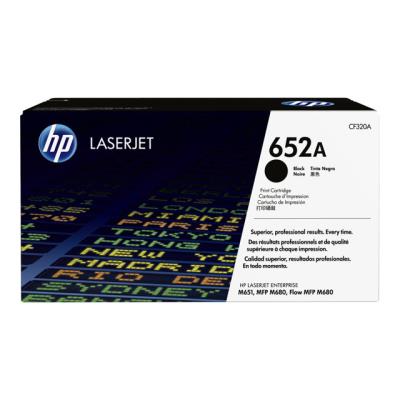 HP 652A - zwart - origineel - LaserJet - tonercartridge (CF320A)