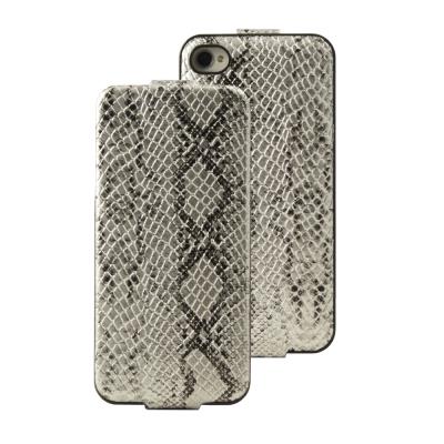 Mocca Etui batterie argent façon Python iPhone 4 / 4S