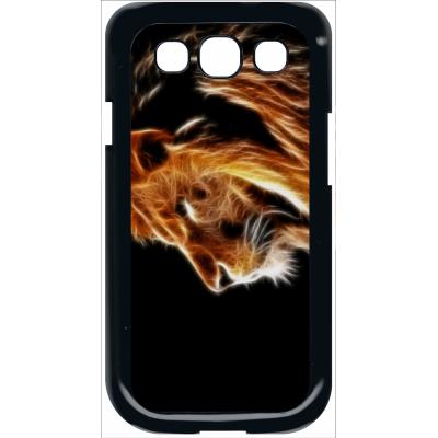 Coque samsung s3 tete de lion aerographe