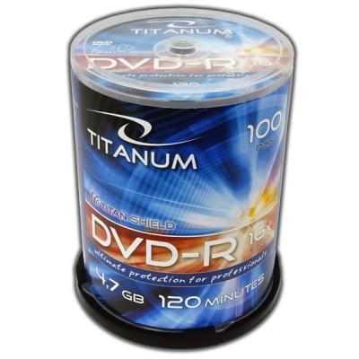 Titanum - DVD-R x 100 - 4.7 GB - opslagmedia