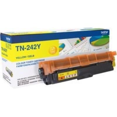 Brother toner tn-242y jaune (ca. 1400 pages) - sadapte hl-3152cdw, hl-3172cdw tn242y