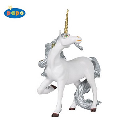 Licorne argentée