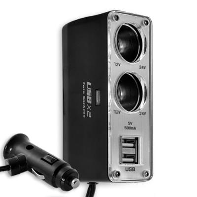 Accessoires voitures Hub USB pour voiture (2 ports)