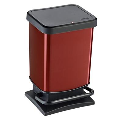 Sundis rotho 7540004 paso poubelle polypropylène rouge 29,3 x 26,6 x 45,7 cm