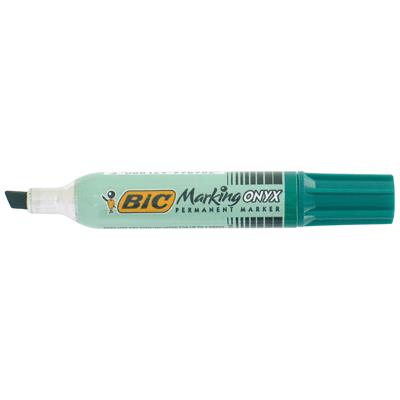 Marqueur BIC ONYX 1481 pointe biseautée vert