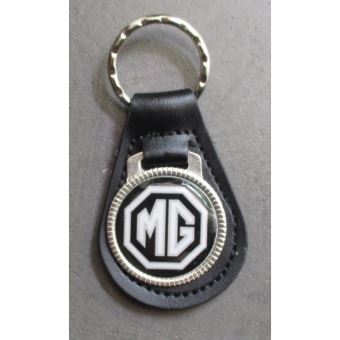 Porte-clés Sport GT MG Noir Metal/Tissu