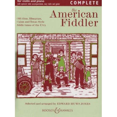 Partitions classique BOOSEY & HAWKES THE AMERICAN FIDDLER - VIOLIN AND PIANO , GUITAR AD LIB. Violon