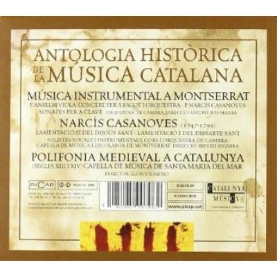 Música Instrumental A Montserrat. Narcís Casanoves. Polifonia Medieval A Cata...