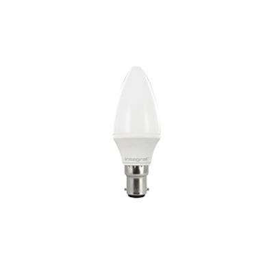 Integral led ampoule flamme b15 250lm 3.5w équivalent a 25w 2700k opale