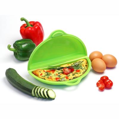 YOKO DESIGN 1155 CUIT OMELETTE SILICONE/PLATINE VERT 22,2 X 13 X 4,8 CM