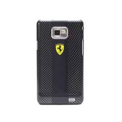 FECBS2BL coque Ferrari pour Samsung Galaxy S II i9