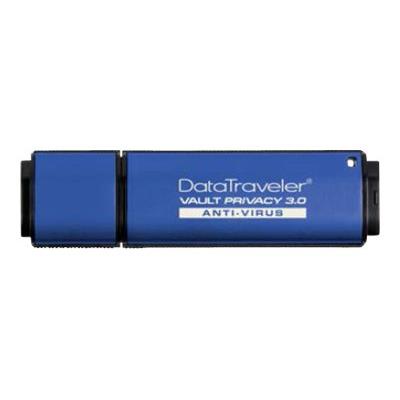 Kingston DataTraveler Vault Privacy 3.0 Anti-Virus - USB-flashstation - 64 GB
